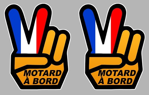 Stickers attention motard - attention, a