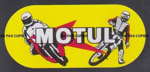 Autocollant stickers motul - autocollant,