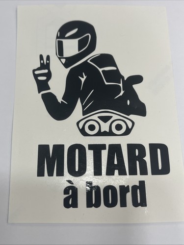 Sticker motard bord cm - sticker, à